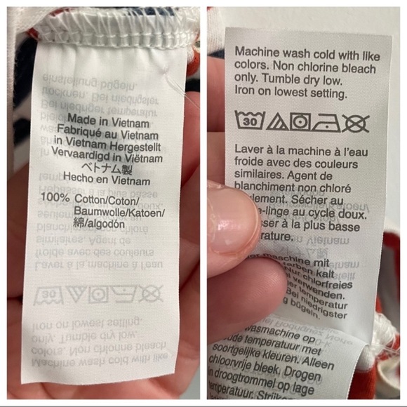 Madewell V-Neck Striped Tank Size Small - Picture 4 of 5